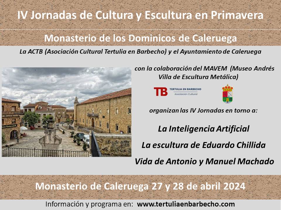 IV JORNADAS DE CULTURA Y ESCULTURA EN PRIMAVERA