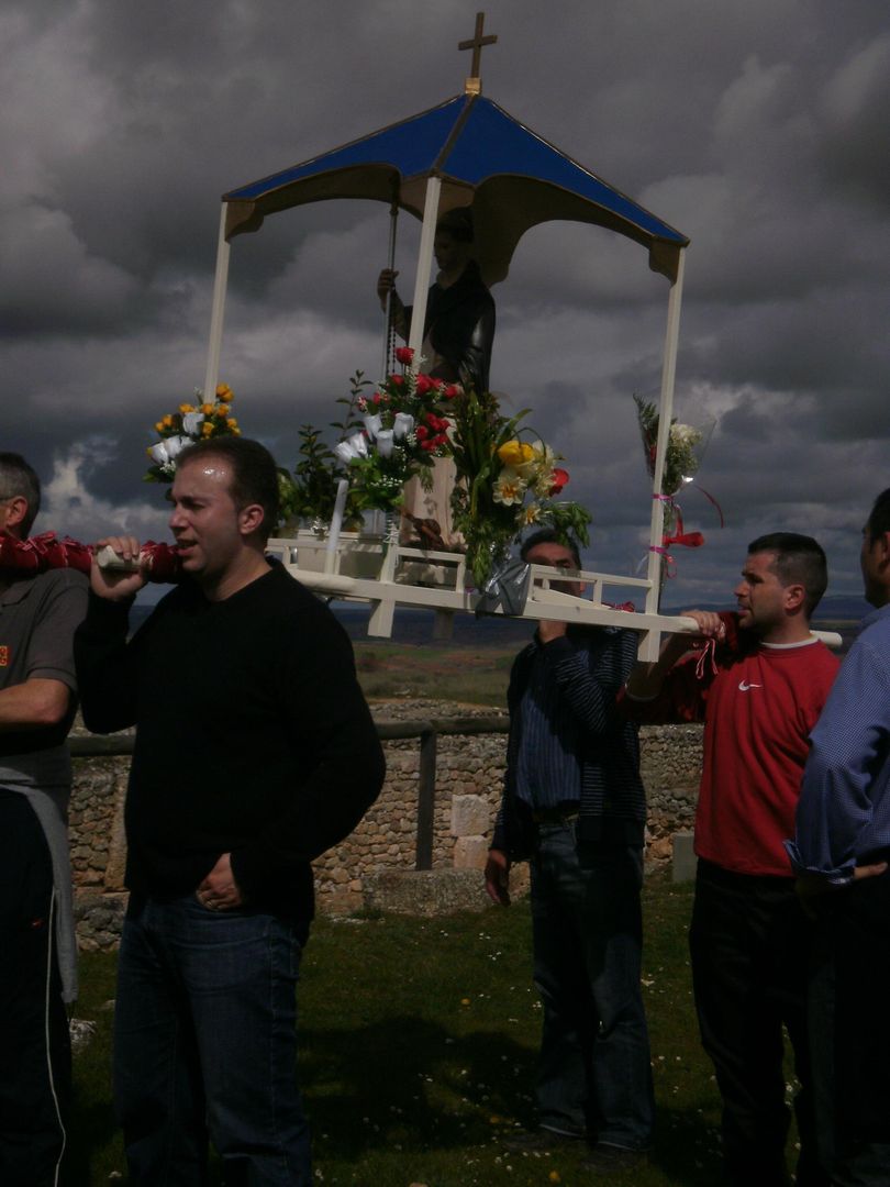 Romería de Castro, "El santito".